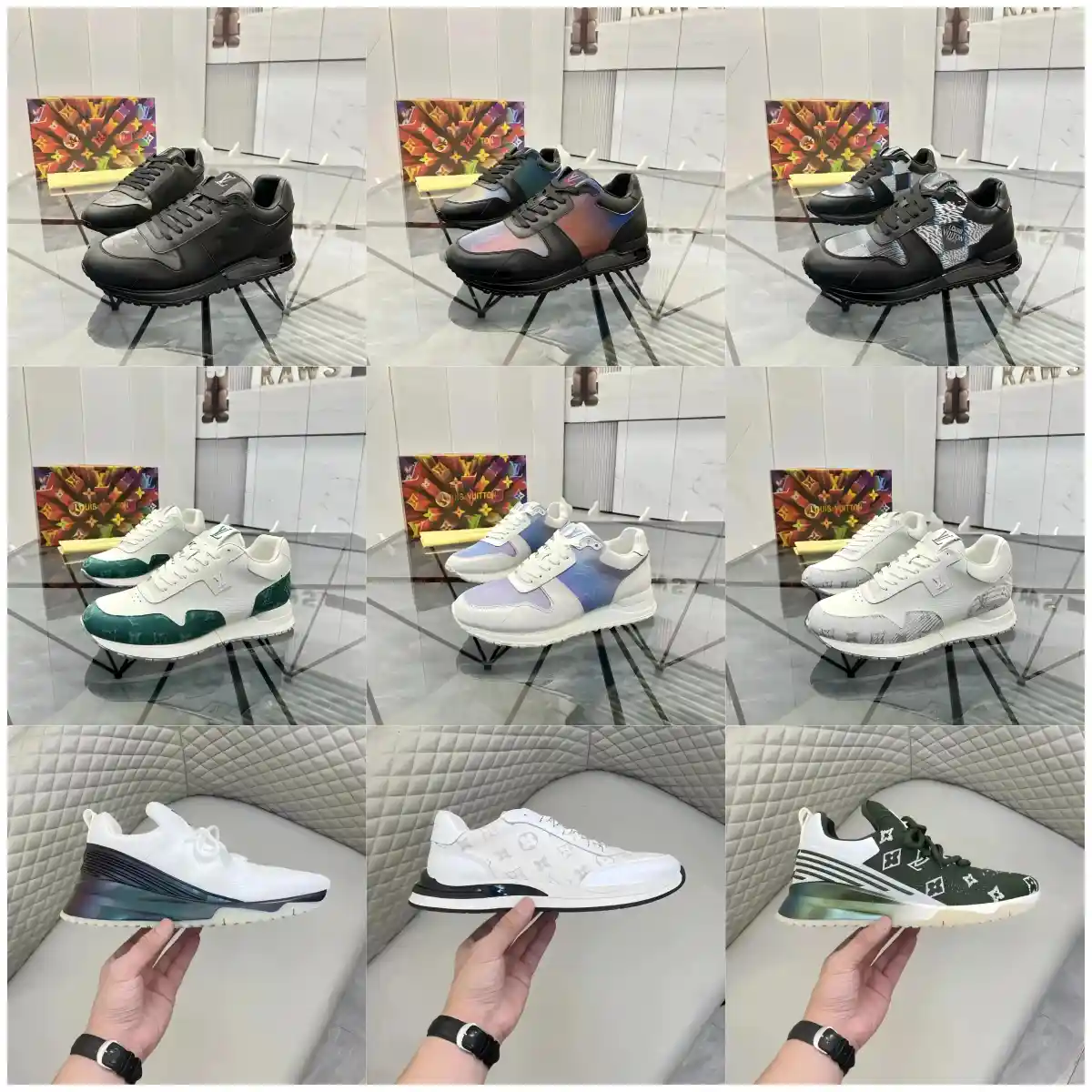 Louis Vuitton Trainer Sneakers [Top Quality photo 1