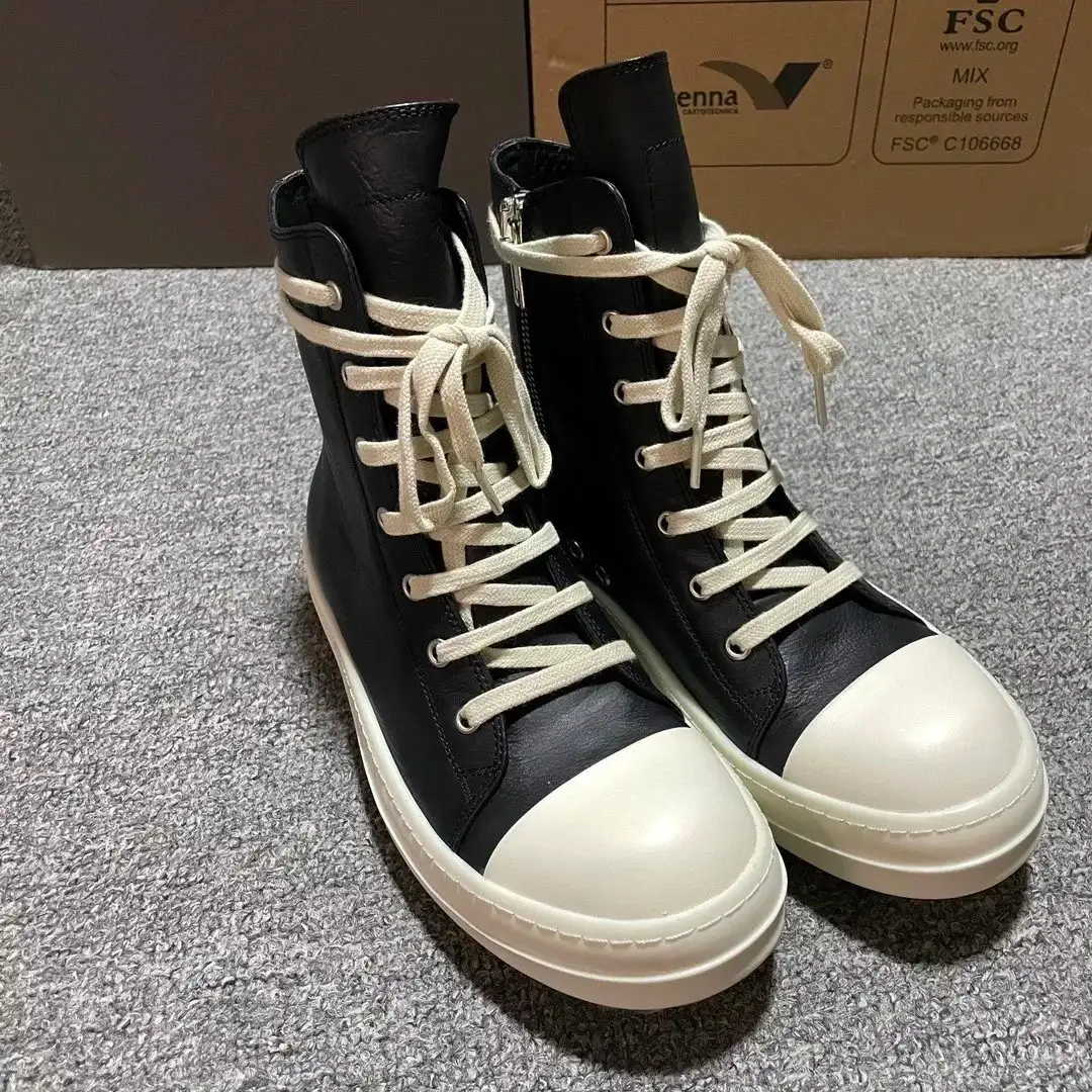 Rick Owens Geobasket High-Top Sneakers photo 3